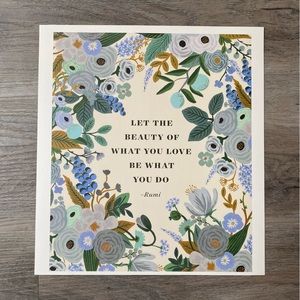 Rifle Paper Co Quote Print